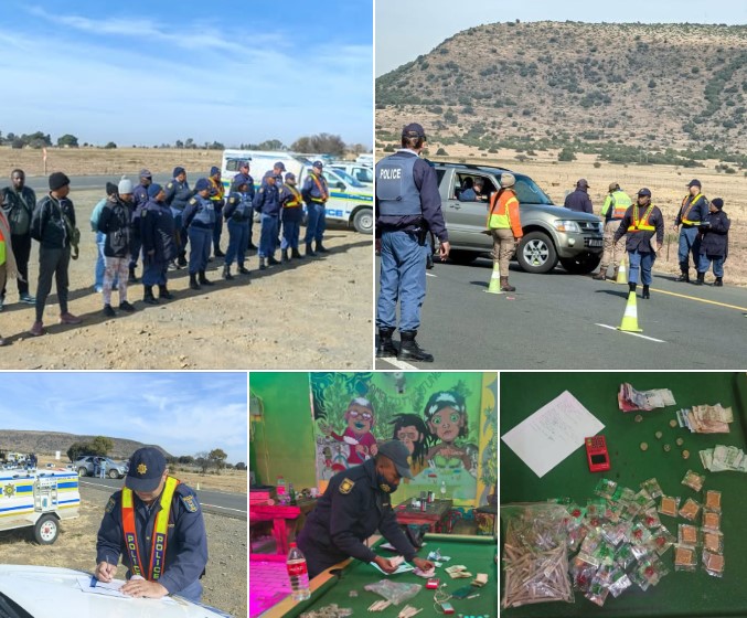 Operation Shanela II remove undesirable drugs from the streets of Mangaung Metro
