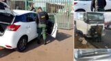 Hijacked vehicles recovered by the Gauteng Traffic Police and Gauteng Traffic Wardens