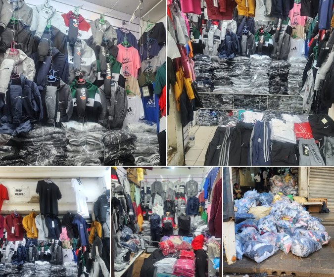 Shops raided for selling counterfeit goods in the Johannesburg CBD