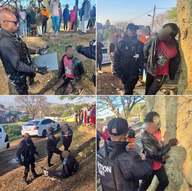 Community Apprehend House Robbery Suspect: Waterloo - KZN