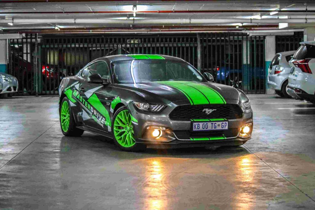 Green Mustang roars into FoM history