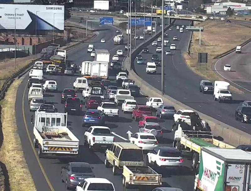 Collision causing traffic delays on the N12 direction east, just before the Electron interchange