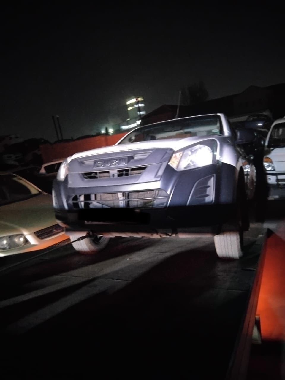 Hijacked Isuzu recovered