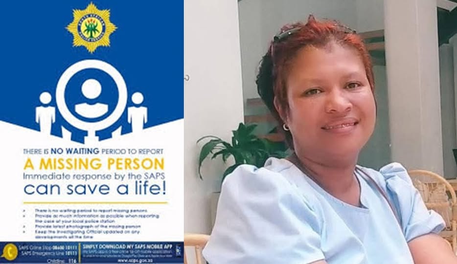Knysna police urged the public to come forward with any information which could lead to the safe return of Candice Sass