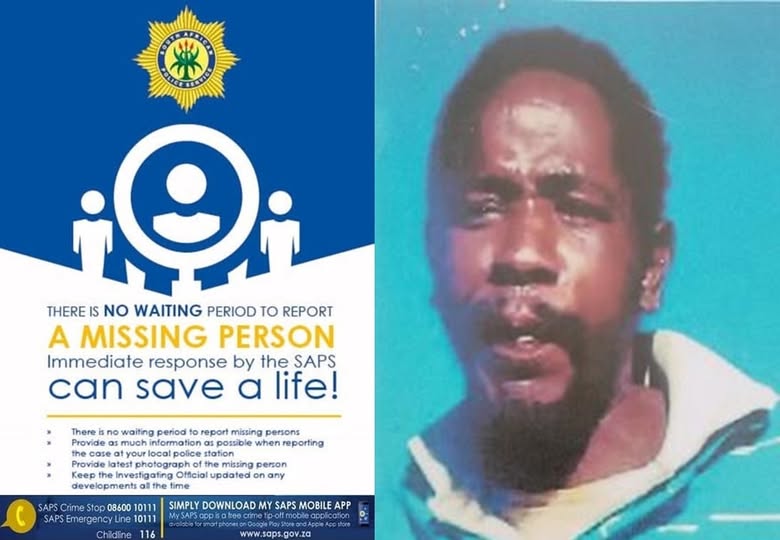 Ikangeng SAPS request the community's assistance to help find missing Alfred Gameni Bokvel