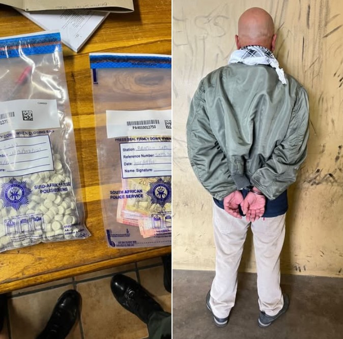 Suspect arrested when found in possession of 384 Mandrax tablets