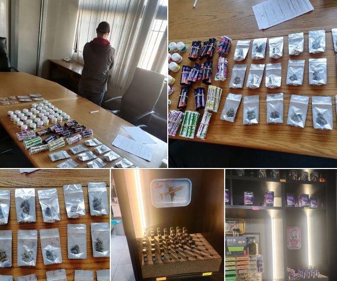 Suspect arrested for dealing in illicit substances and infused products in the Kempton Park area