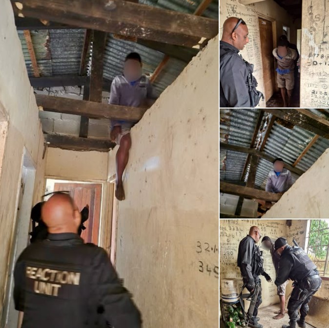 Man arrested after he broke into a property at a communal house in Hilltop, KwaZulu-Natal