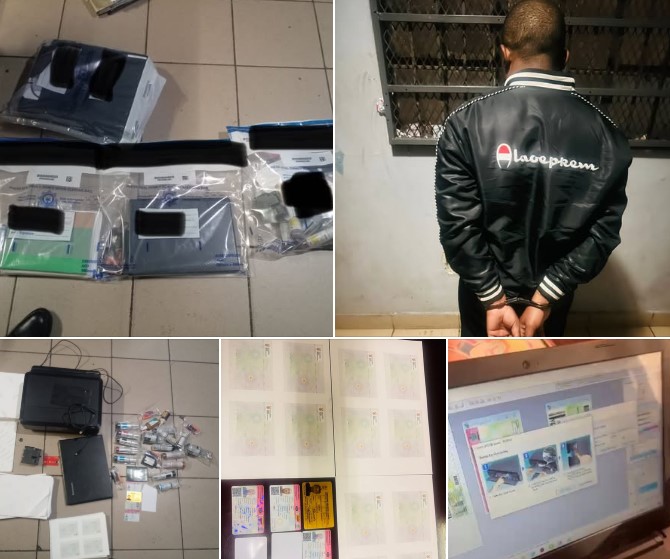 Fake documents bust in Kempton Park