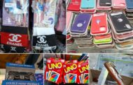 Counterfeit products seized during an operation in Kempton Park, Ekurhuleni District