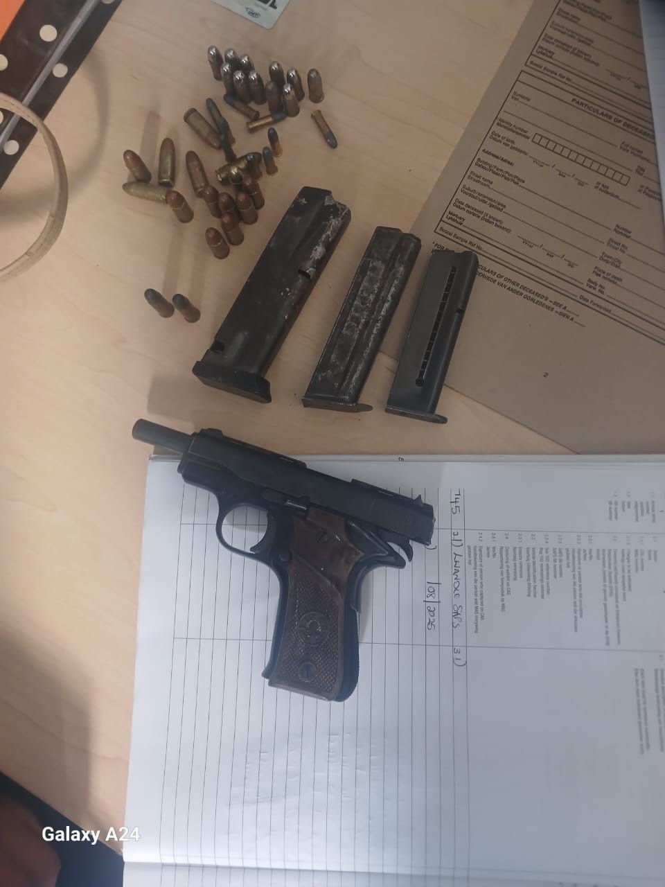 Tactical Response Team arrests suspect for possession of an unlicensed firearm and ammunition in Lwandle