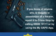 Operation Shanela II continue in their quest to rid the streets of illegal firearms