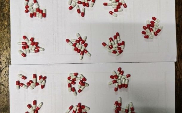 Man arrested in the possession of 200 capsules of suspected heroin with an estimated street value of R8,000.00