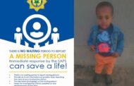 Police seek public assistance in locating a two-year-old boy, Baphiwe Itumeleng Mokonahatsi