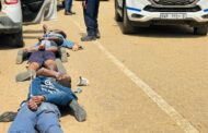Five suspects arrested in the possession of gold bearing material in Elukwatini, Mpumalanga