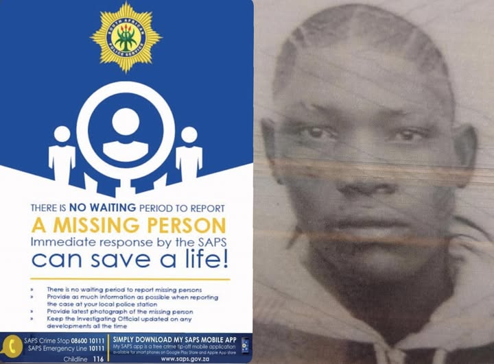 Help find Moeketsi George Nomzini