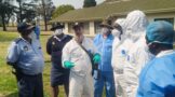 Police leadership visited the family home of the slain off-duty police officer, Sergeant Tshepo Mokoena (39), in Grootvlei