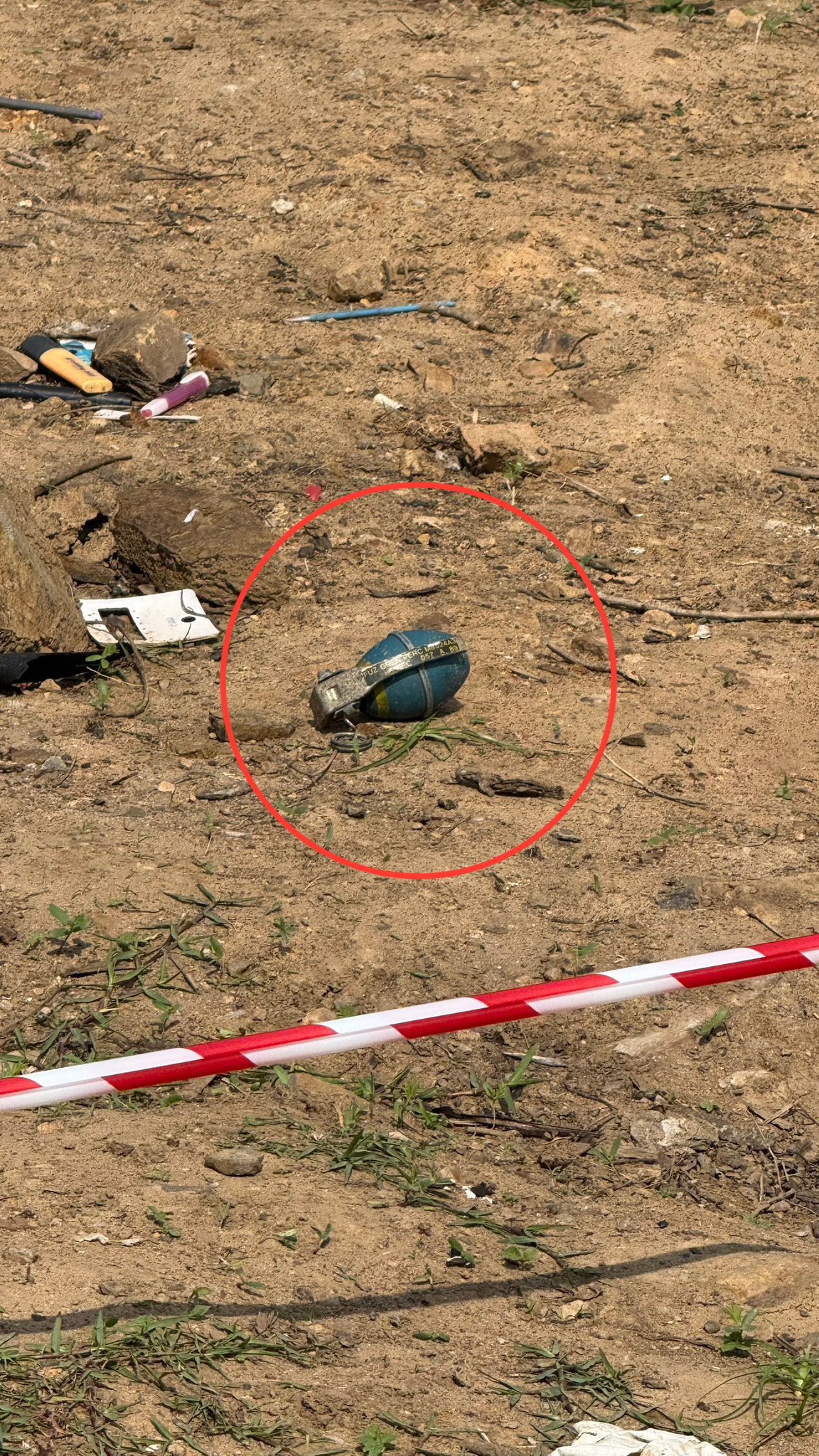 Grenade Discarded In Rubbish Heap: Blackburn - KZN