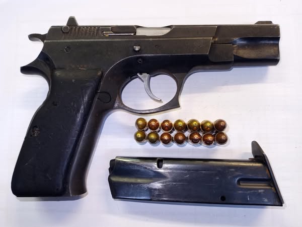 Suspects arrested by the Malmesbury Crime Prevention Unit for the possession of an illegal firearm