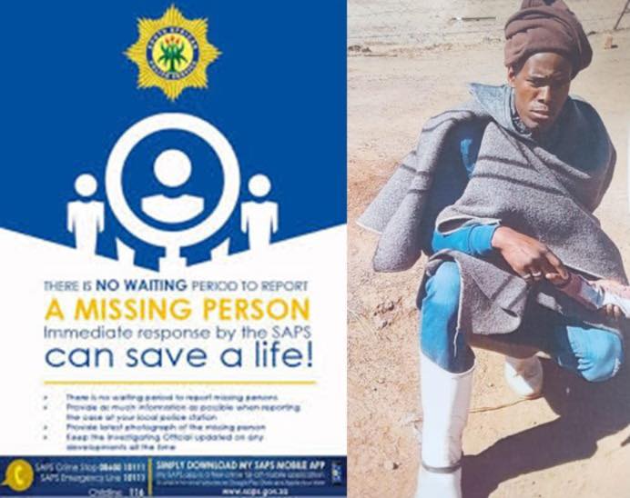 Help locate missing person, Lethusang Thethana
