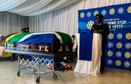 Acting Provincial Commissioner and Chairperson of portfolio committee on DCSSL bid farewell to slain police Sergeant in Grootvlei