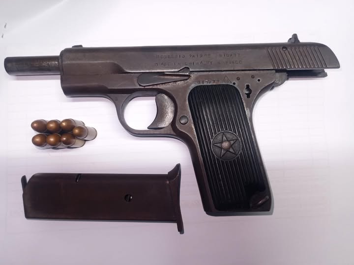 Anti-Gang Unit arrests suspect for possession of a unlicensed firearm and ammunition