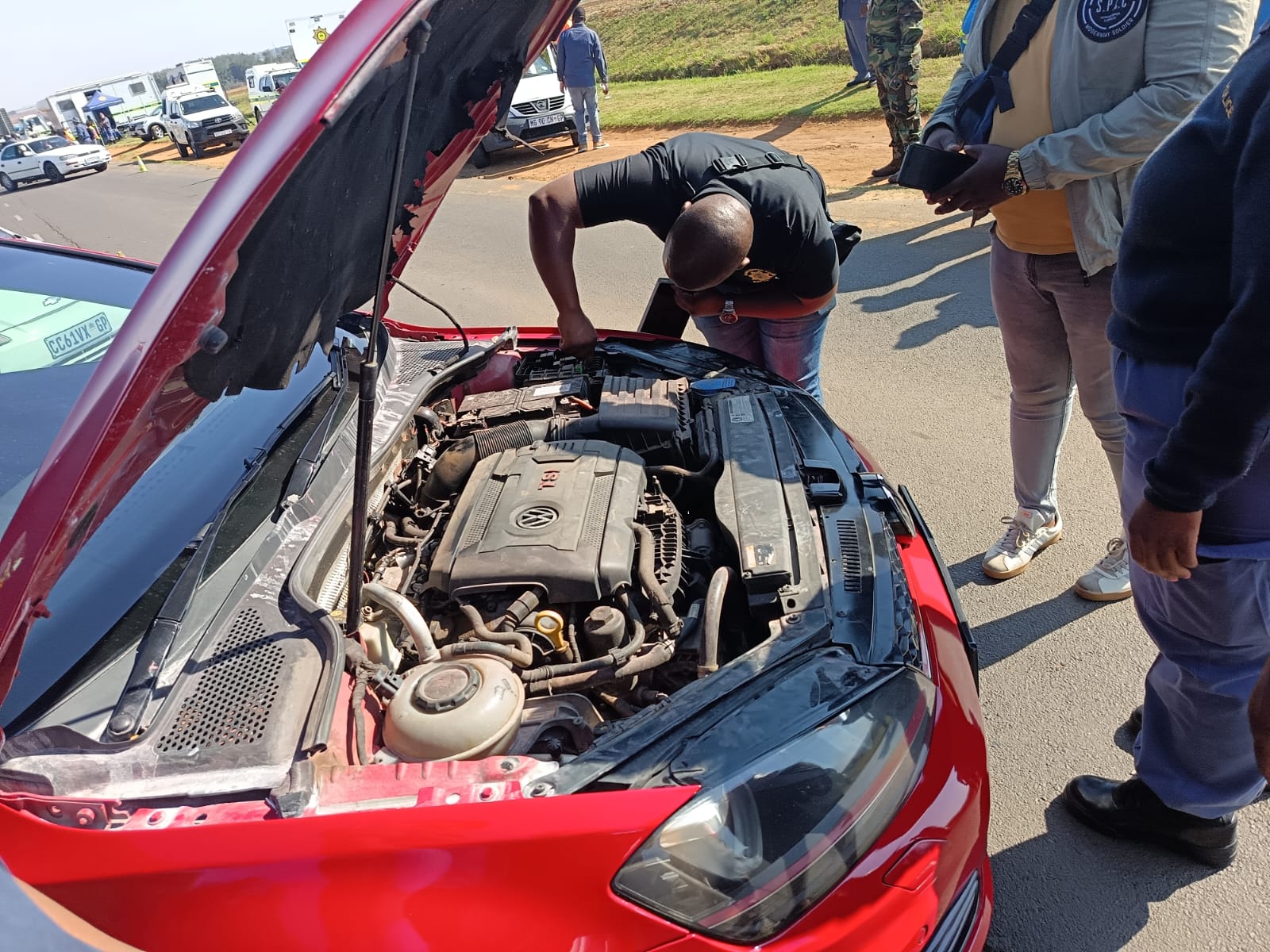 Police recover suspected stolen vehicles during Operation Shanela two in Kempton Park
