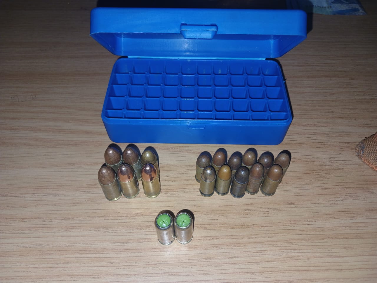 SAPS members confiscate firearms, ammunition and drugs from the streets
