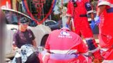A patient collapsed and was in Cardiac Arrest at a shopping centre in the Menlopark area of Pretoria East