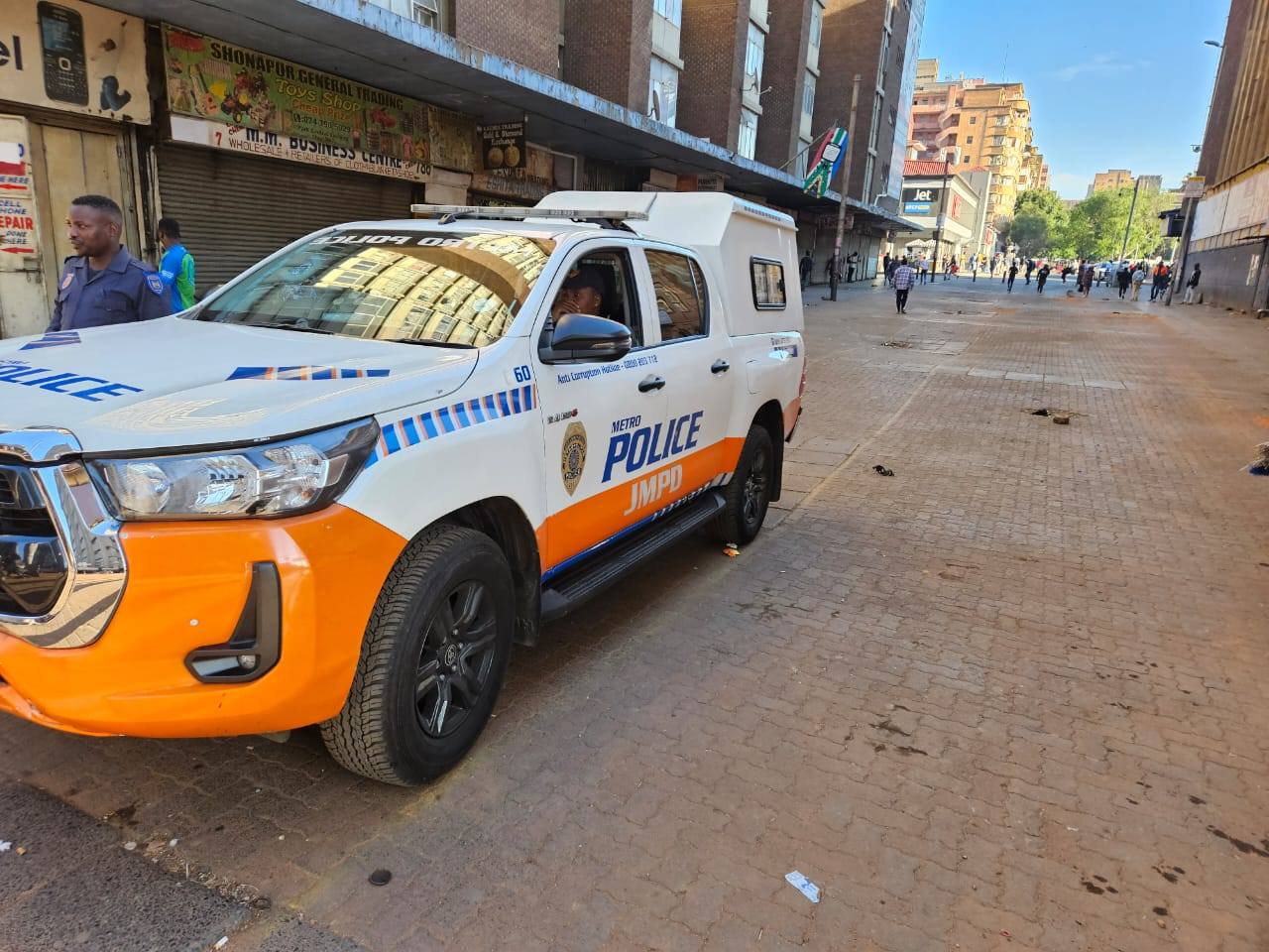 The Devilliers and King George point in the Johannesburg CBD successfully cleared