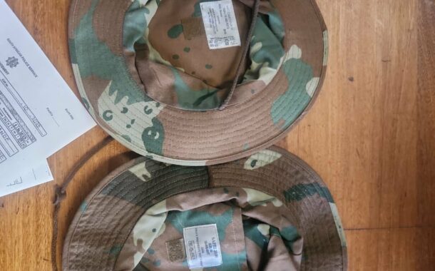 Suspects arrested for the possession of military police uniform