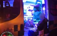 Female patient treated after experiencing dizziness and abdominal pain, Roodeplaat