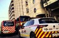 Two injured in an apartment fire on Regent Road, Sea Point