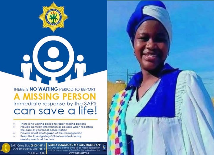 Ngcobo Police are seeking public assistance in locating 19-year-old #missing Linamandla Buhle Xhosana