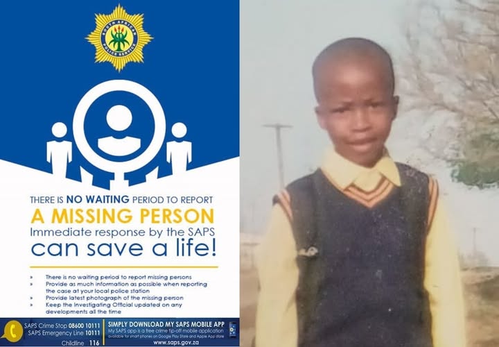 Help find missing Thabiso Pone from Warden