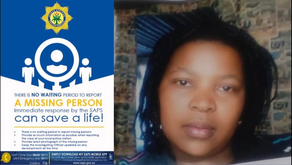 Police in Bethlehem request community assistance in locating a missing person, Mmone Venesia Mahlaba