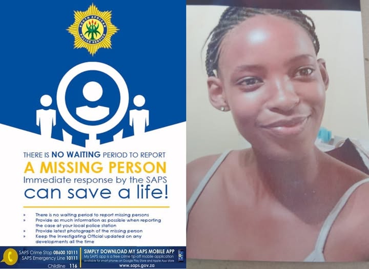 Kagisho Police request public assistance in locating a missing person