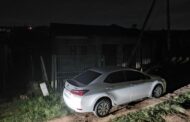 Hijacked vehicle recovered along a sand road off Mbuyiseni Place