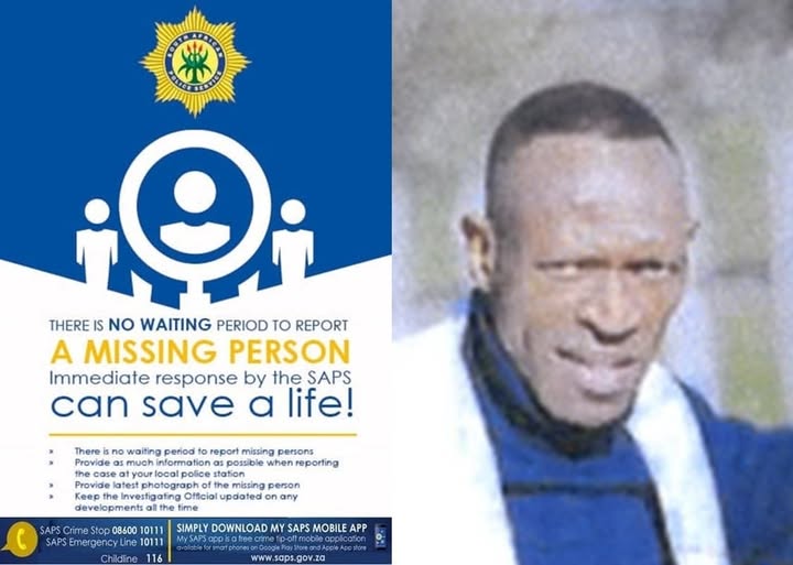 Search for missing Mpumelelo Joseph Billie