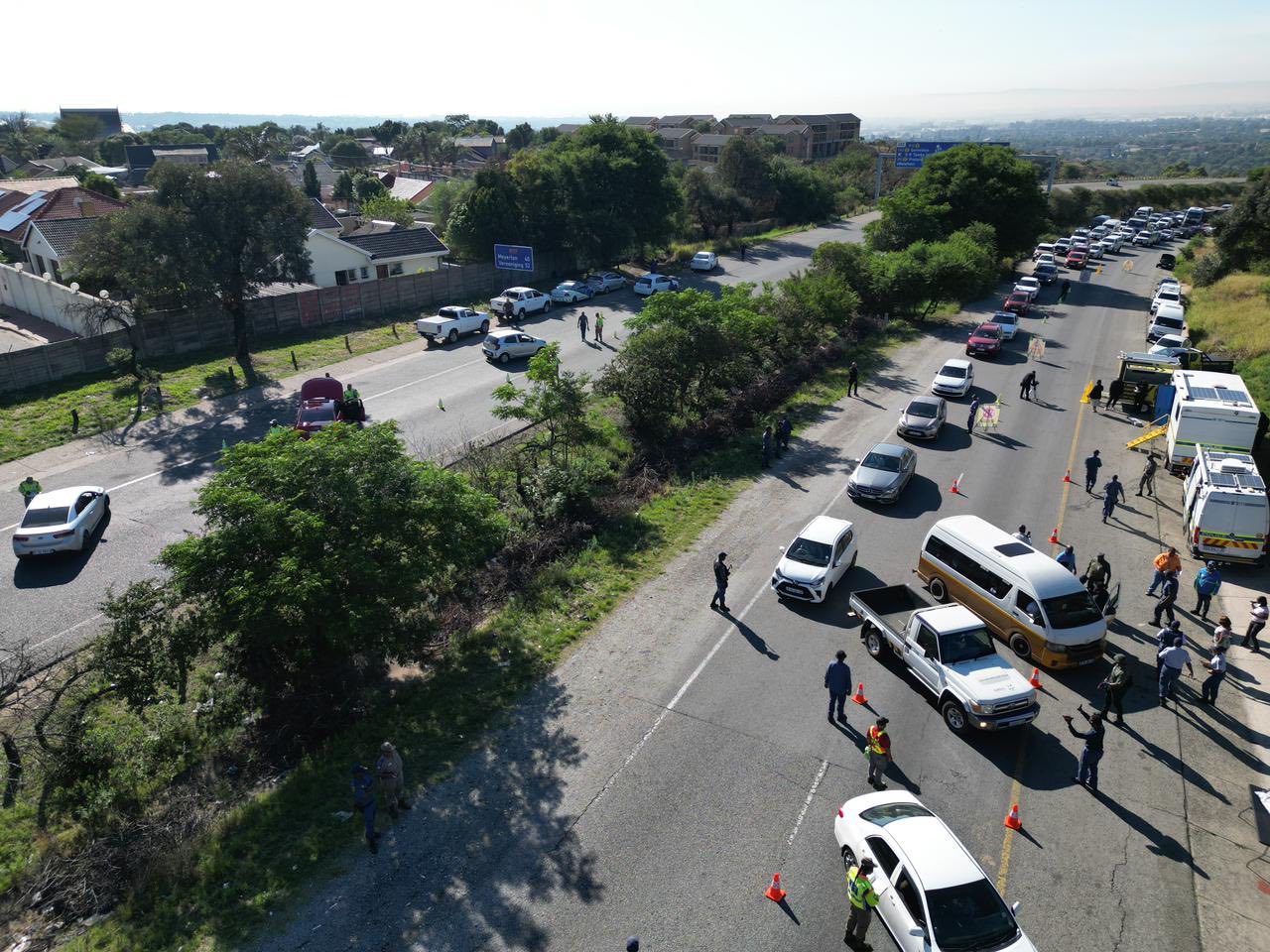 High-Density #OperationShanela2 in Booysens and Moffatview policing precinct, Johannesburg District