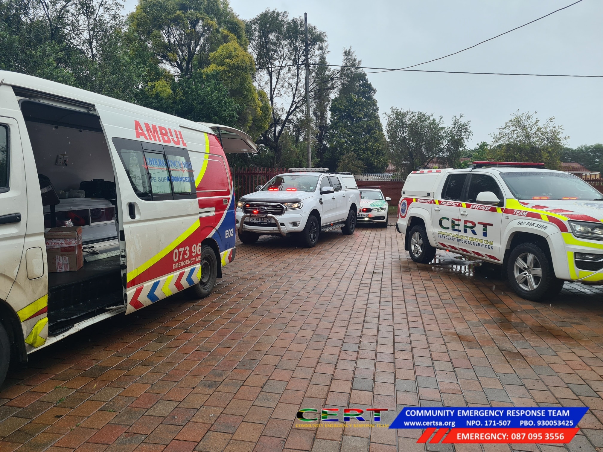 Medical emergency at a residential home in Valhalla, Centurion