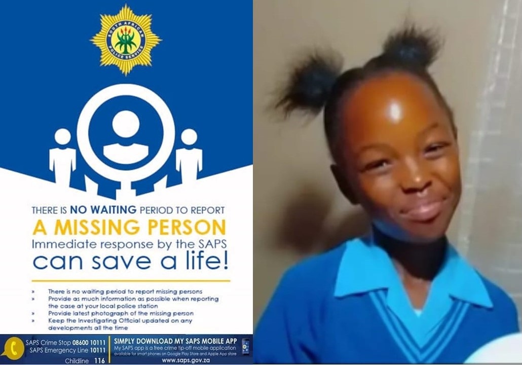 Search for missing 9-year-old Mihlali Khanyiso Ludaba
