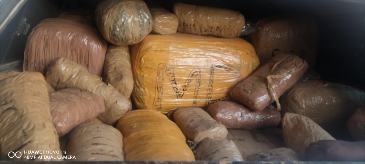 Suspects arrested transporting dagga from Piet Retief to Amsterdam