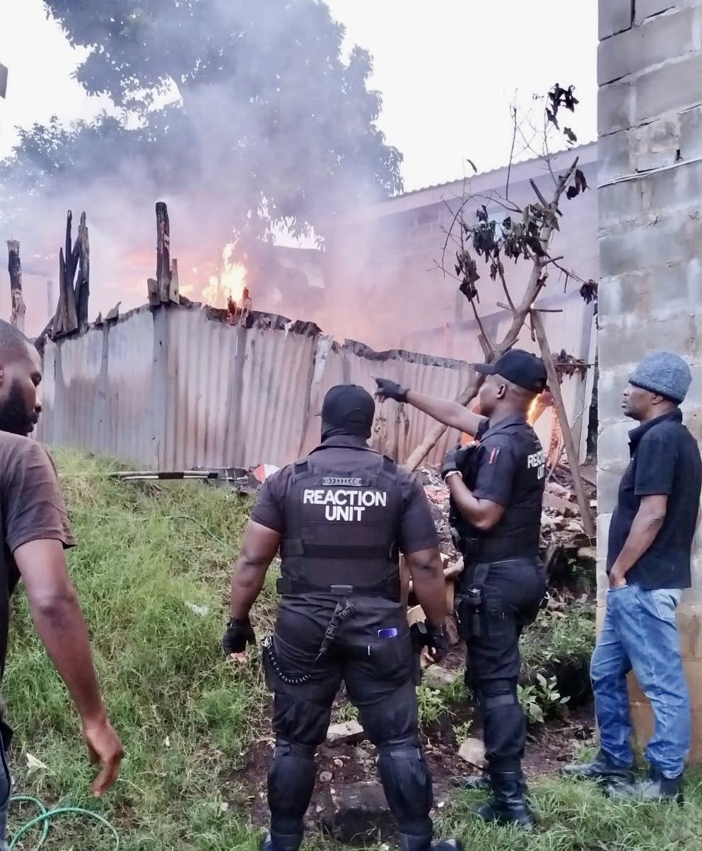 Fire Destroys Informal Structure: Waterloo - KZN