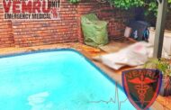 Elderly person found floating in a swimming pool in the Garsfontein area of Pretoria east