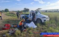 Rollover crash on the R511 near the M26 on the outskirts of Centurion