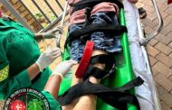 Elderly lady assessed, stabilised, and comforted after a fall at Annlin