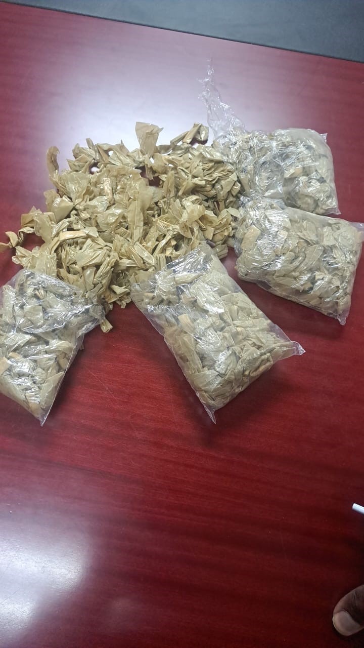 Suspect arrested for possession of drugs