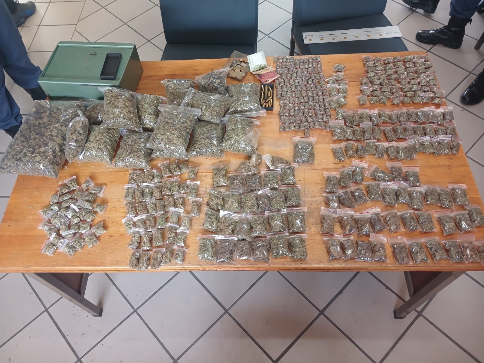 34-year-old man arrested for possession of dagga and live ammunition during high-density operations