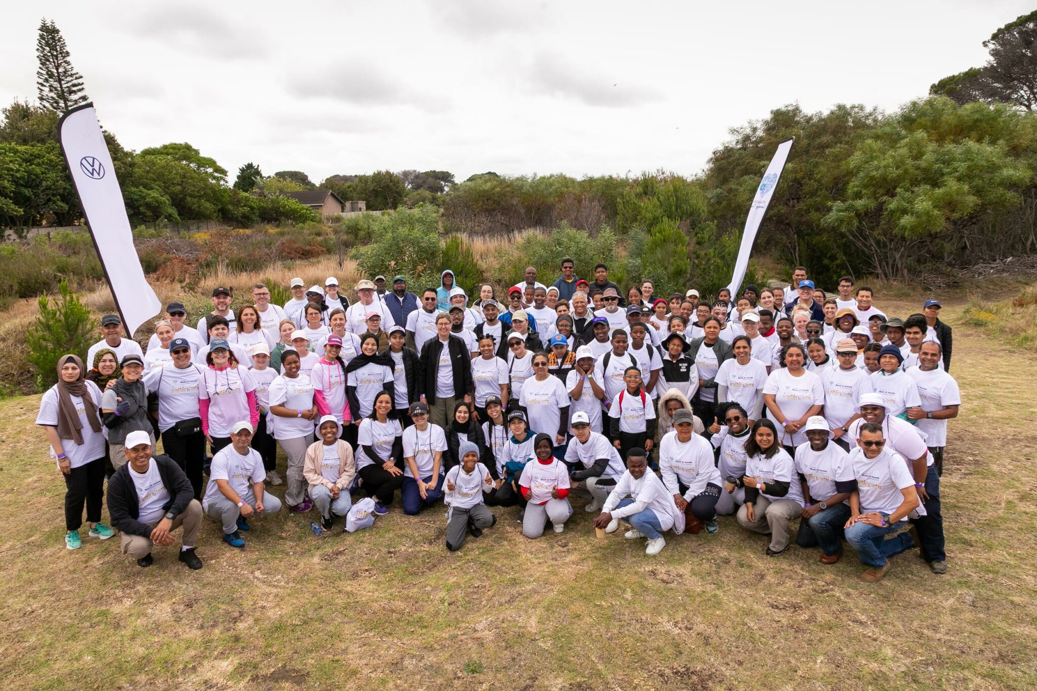 VWGA employees and their loved-ones lend a hand to support the conservation of the Baakens Valley Nature Reserve